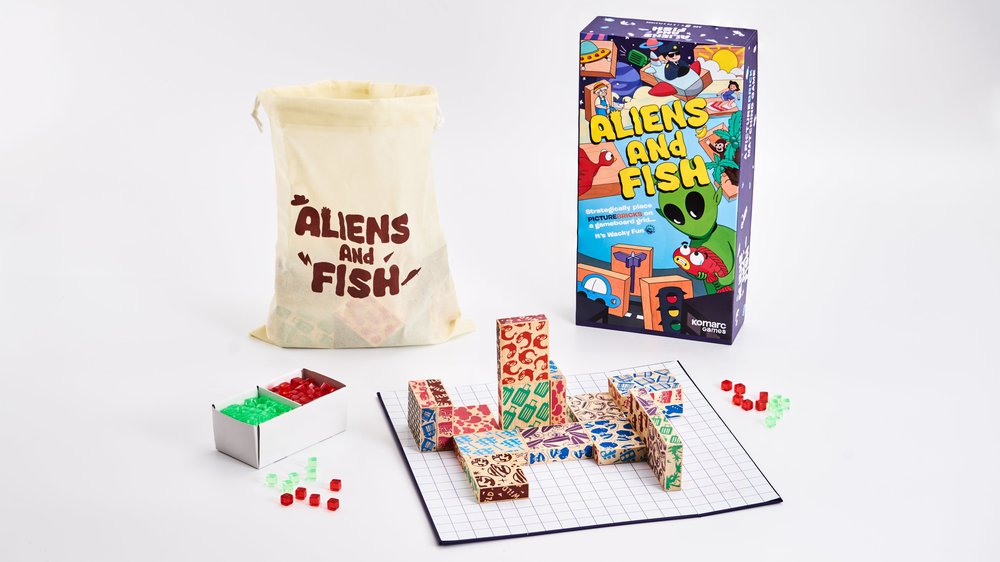 New packaging for Aliens and Fish